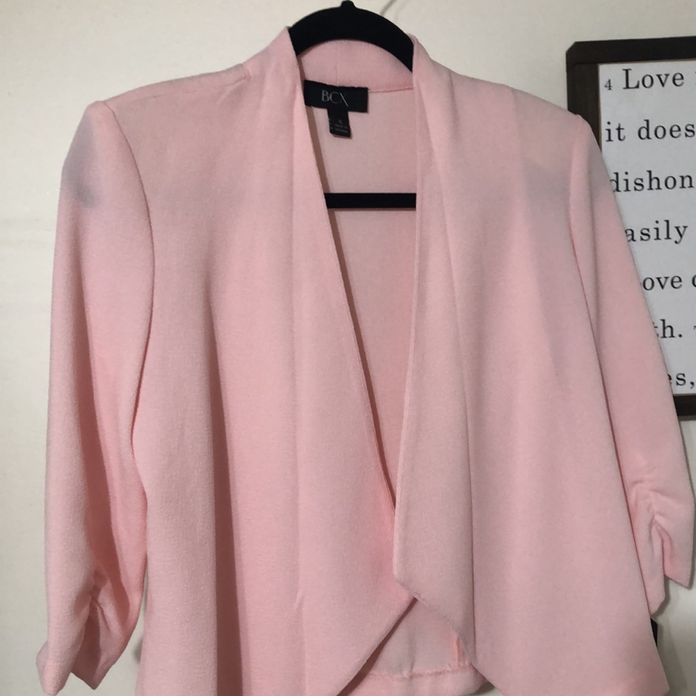 Pink blazer